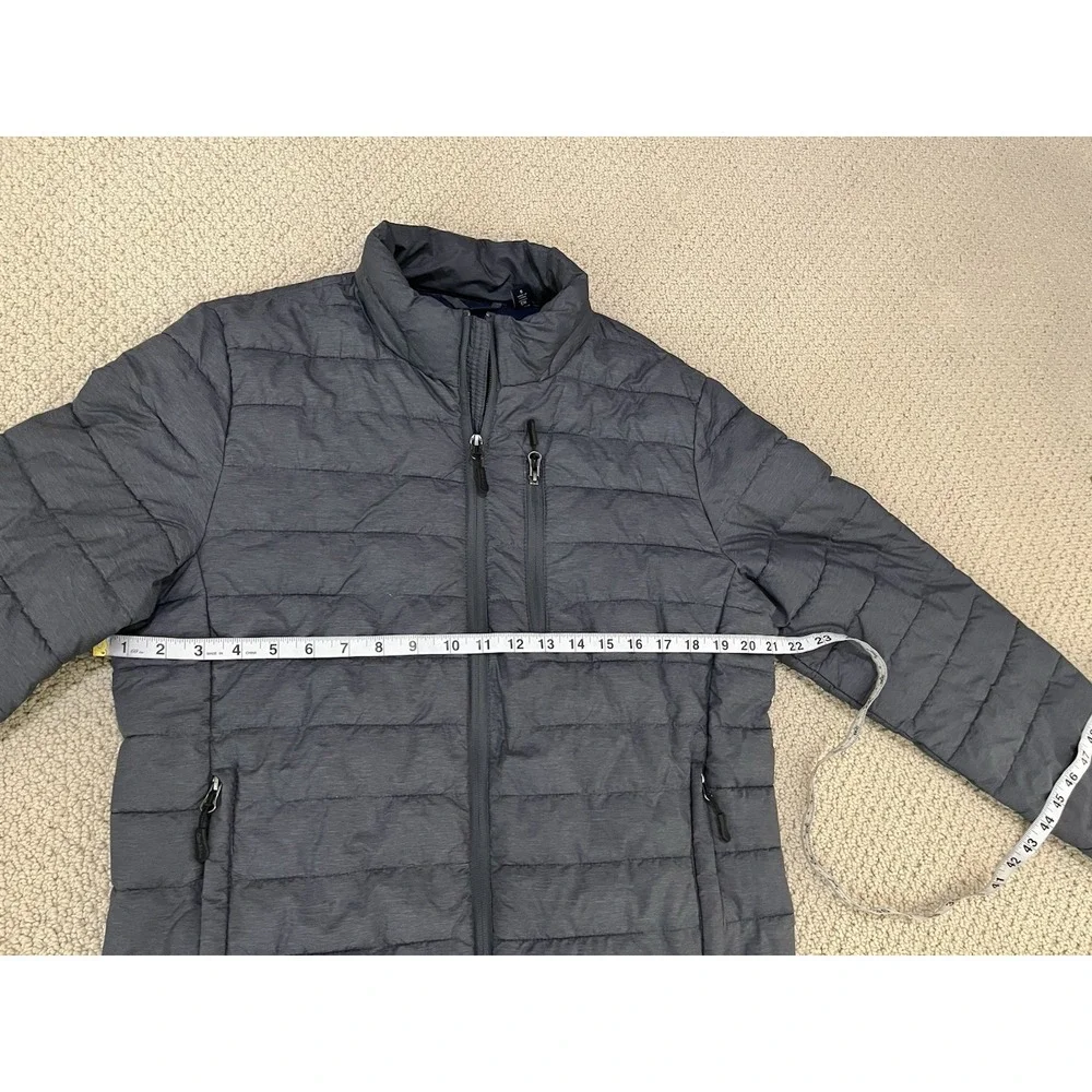 Club Room Mens Puffer Jacket Coat GREY‎ size S